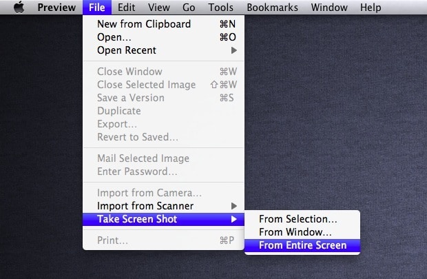 How to Take a Screenshot on a MacBook and Window 7?