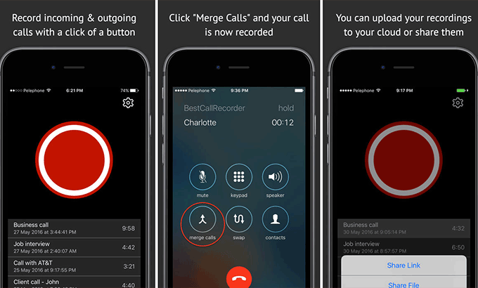 How to Record a Phone Call from iphone with or without App
